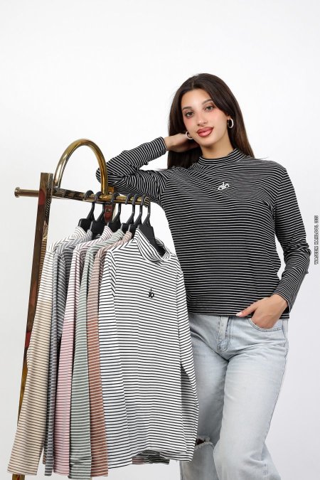 بلوزة alo مخطط